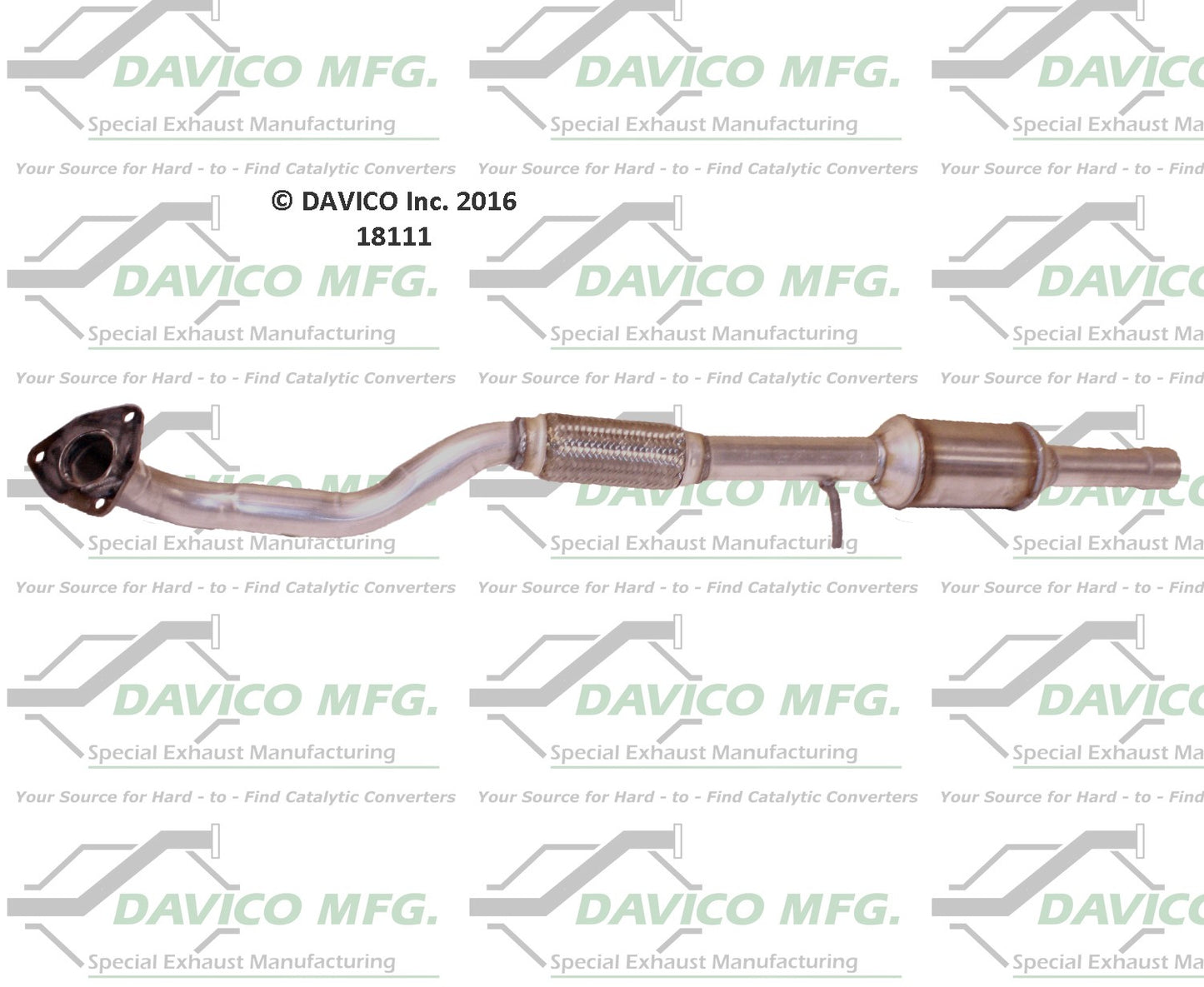 Davico Mfg Catalytic Converter 18111