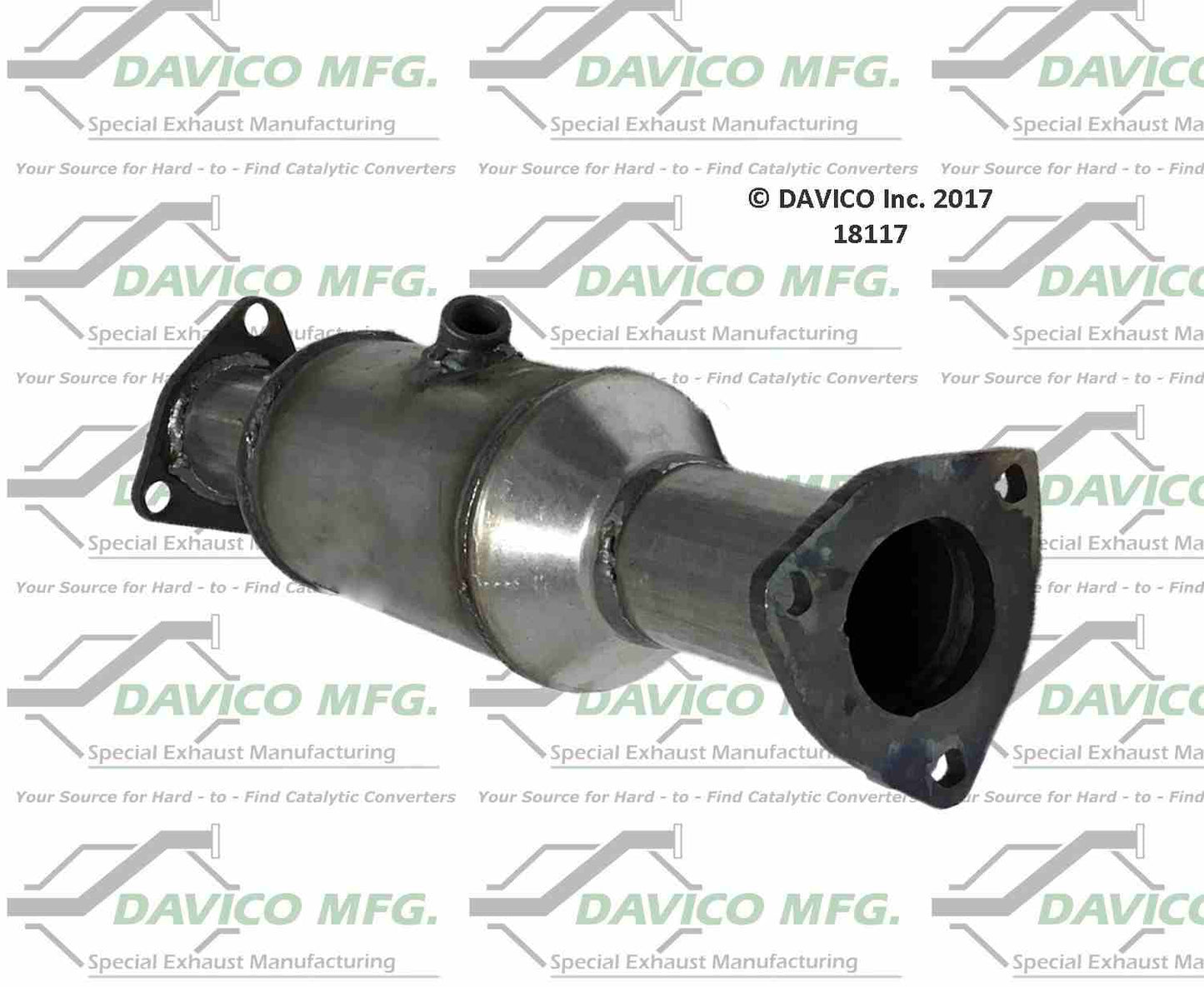 Davico Mfg Exact-Fit Catalytic Converter 18117