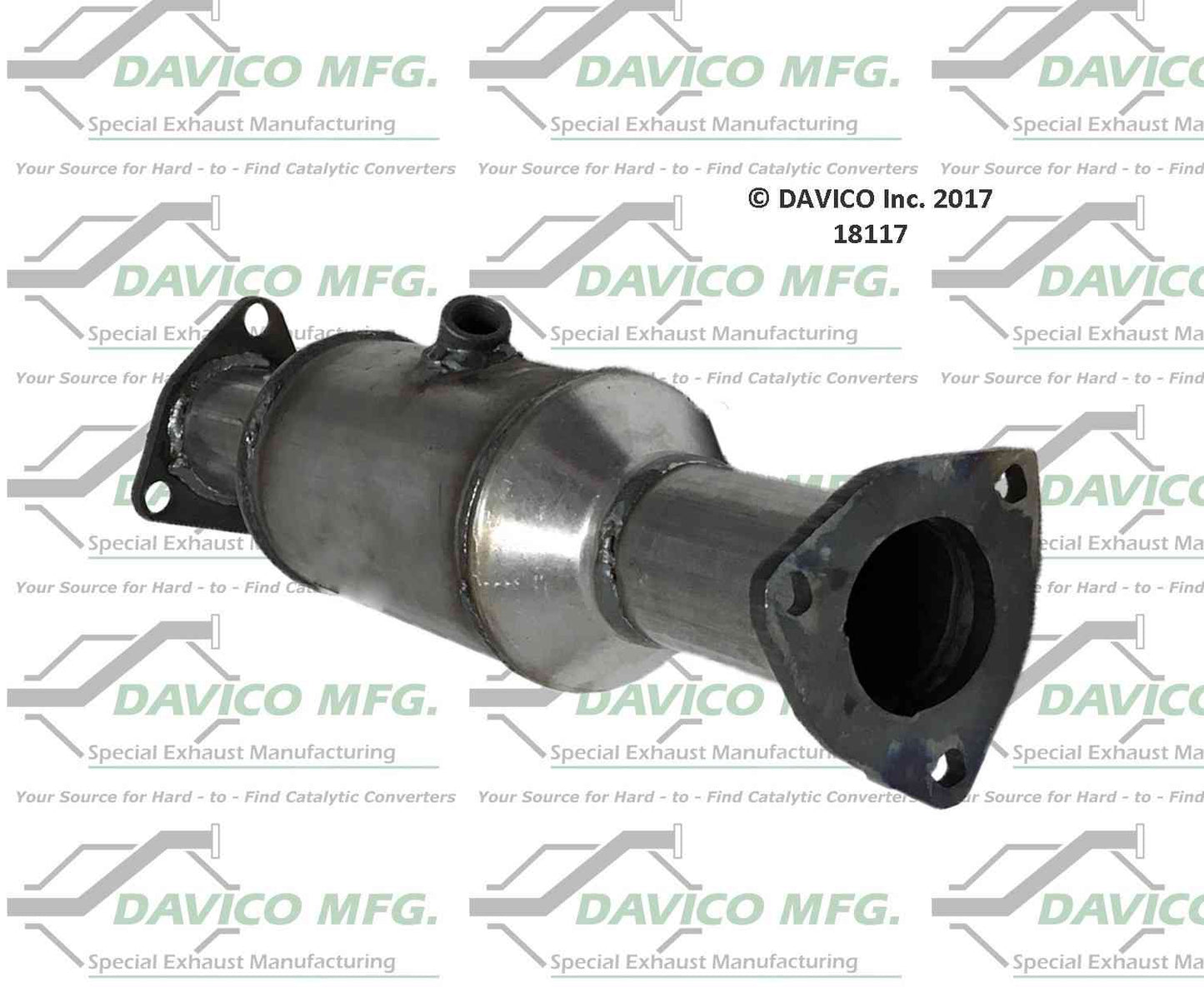 Davico Mfg Exact-Fit Catalytic Converter 18117