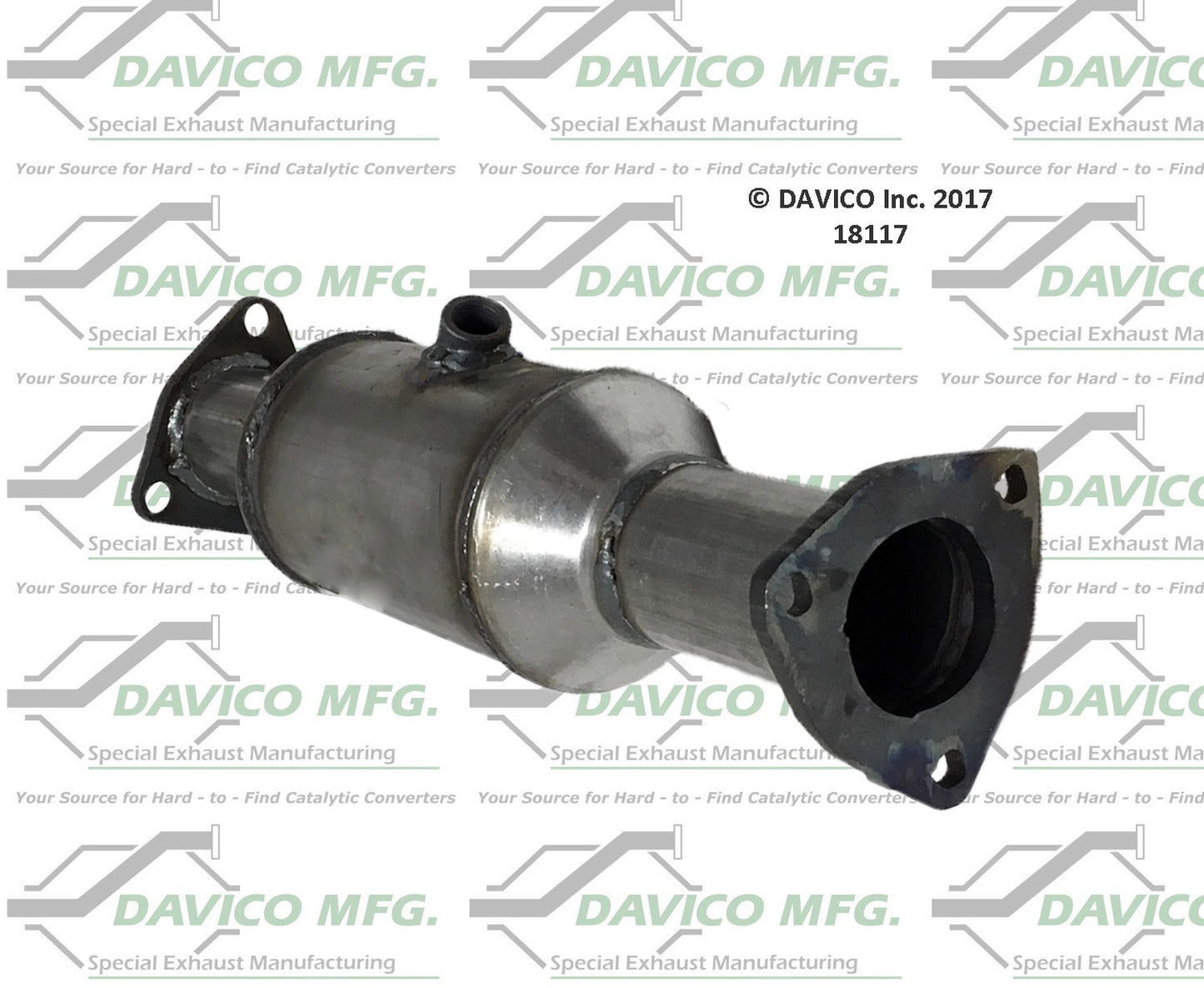 Davico Mfg Exact-Fit Catalytic Converter 18117