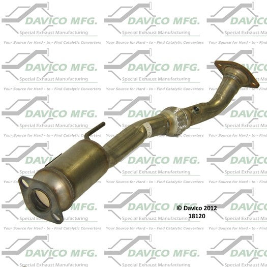 Davico Mfg Exact-Fit Catalytic Converter 18120