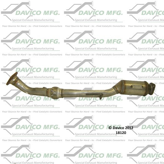 Davico Mfg Exact-Fit Catalytic Converter 18120