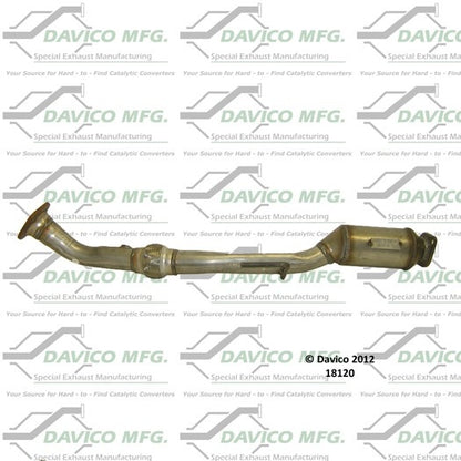 Davico Mfg Exact-Fit Catalytic Converter 18120