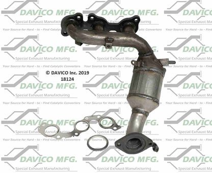 Davico Mfg Exact-Fit Catalytic Converter - Manifold 18124