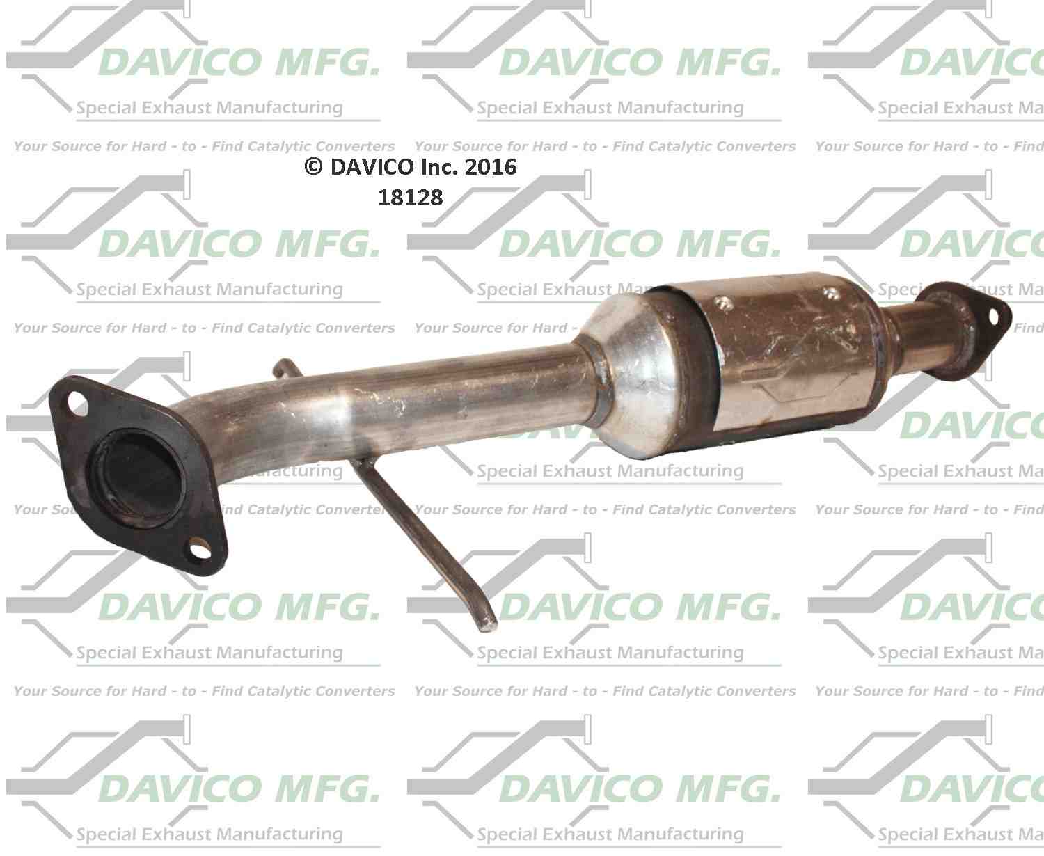 Davico Mfg Exact-Fit Catalytic Converter 18128