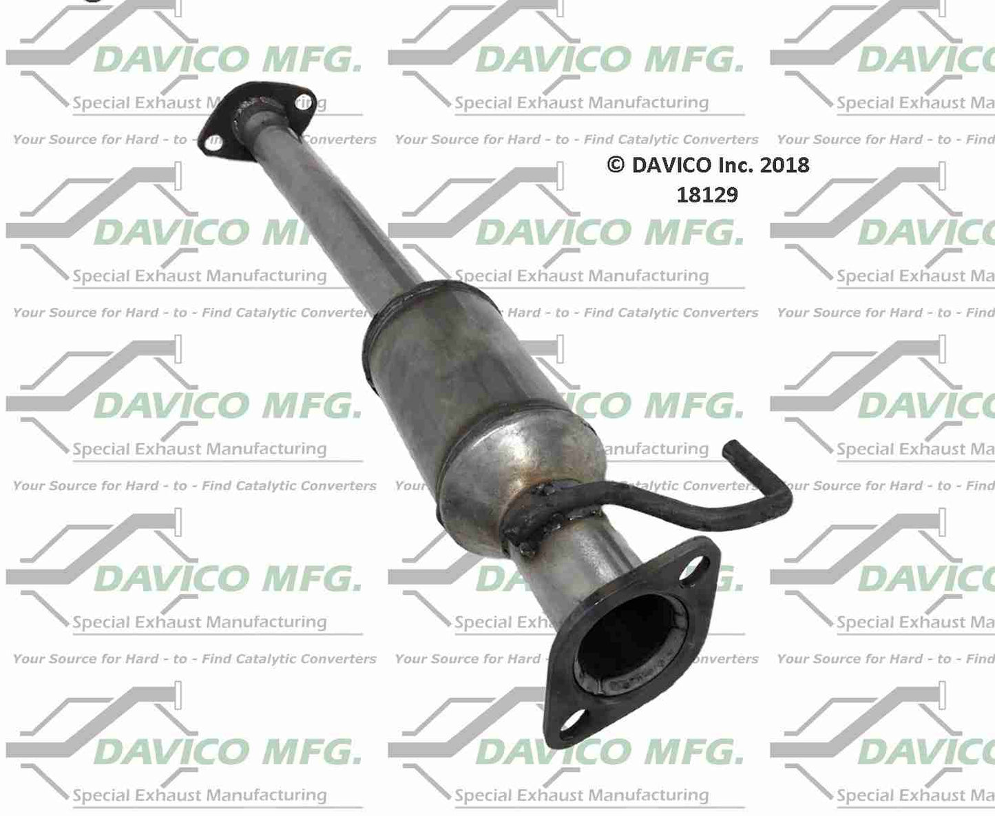 Davico Mfg Exact-Fit Catalytic Converter 18129