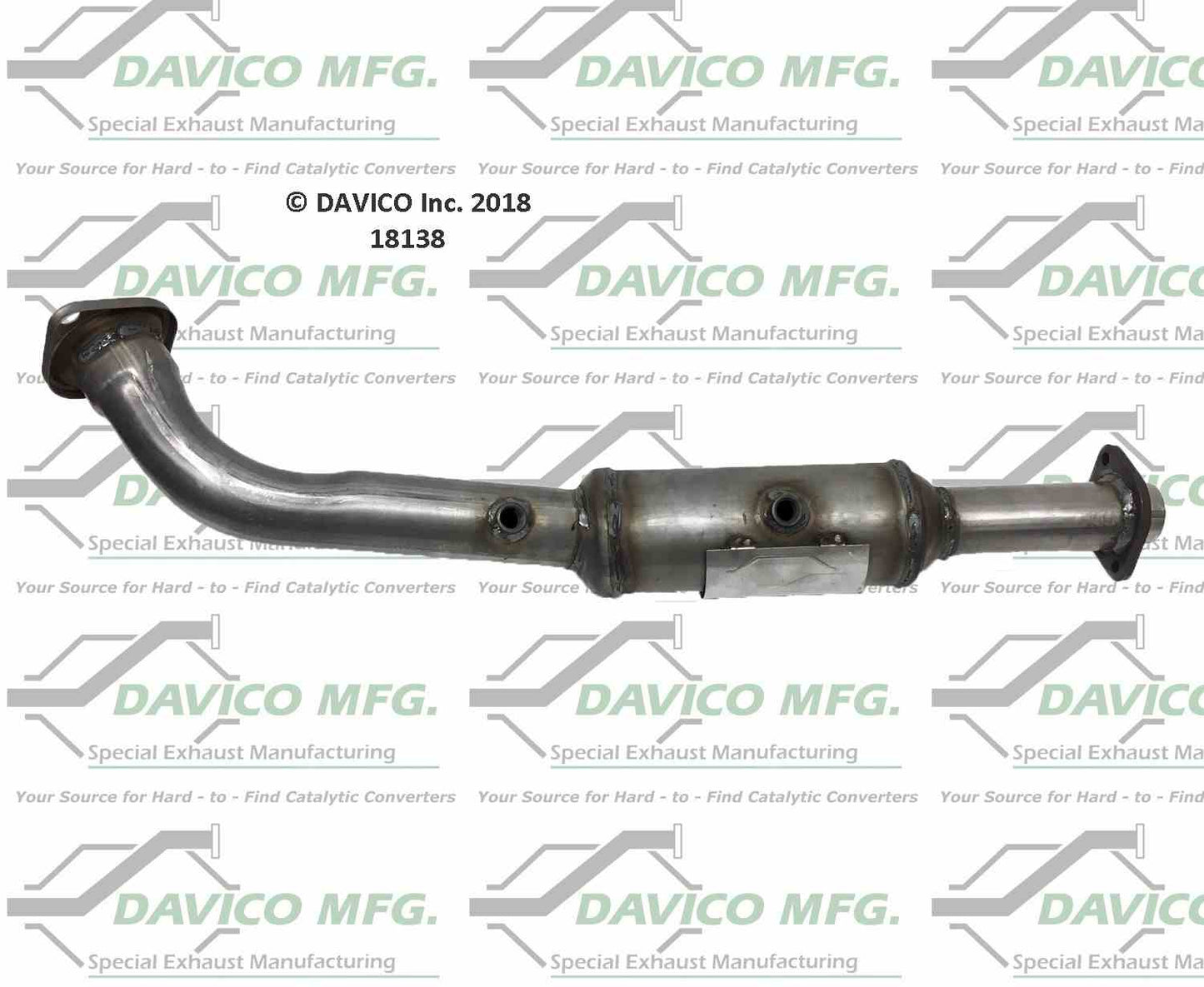 Davico Mfg Exact-Fit Catalytic Converter 18138