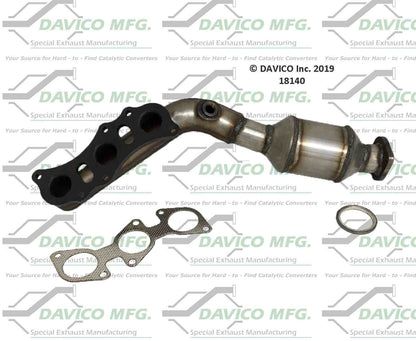 Davico Mfg Exact-Fit Catalytic Converter - Manifold 18140