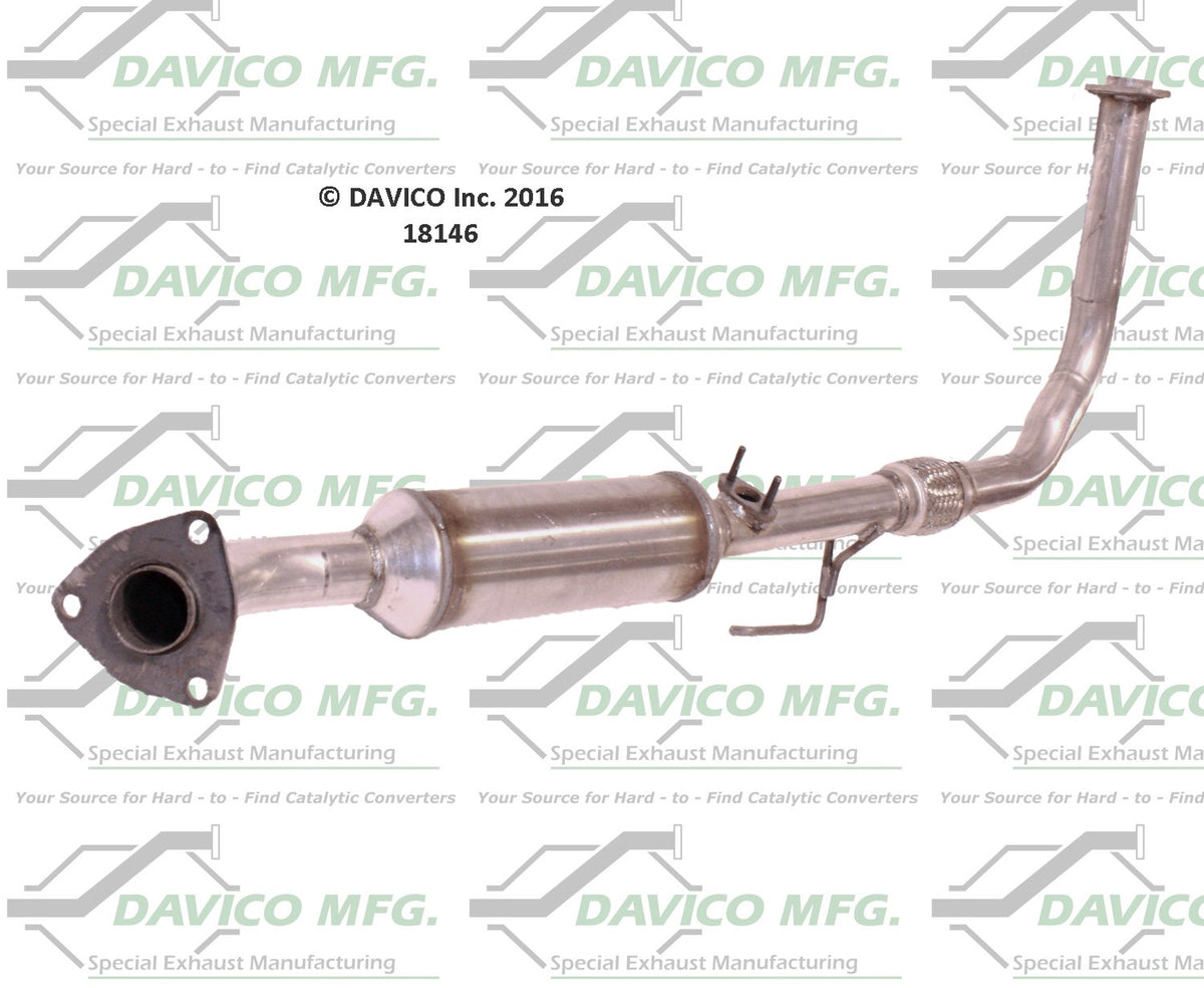 Davico Mfg Exact-Fit Catalytic Converter 18146