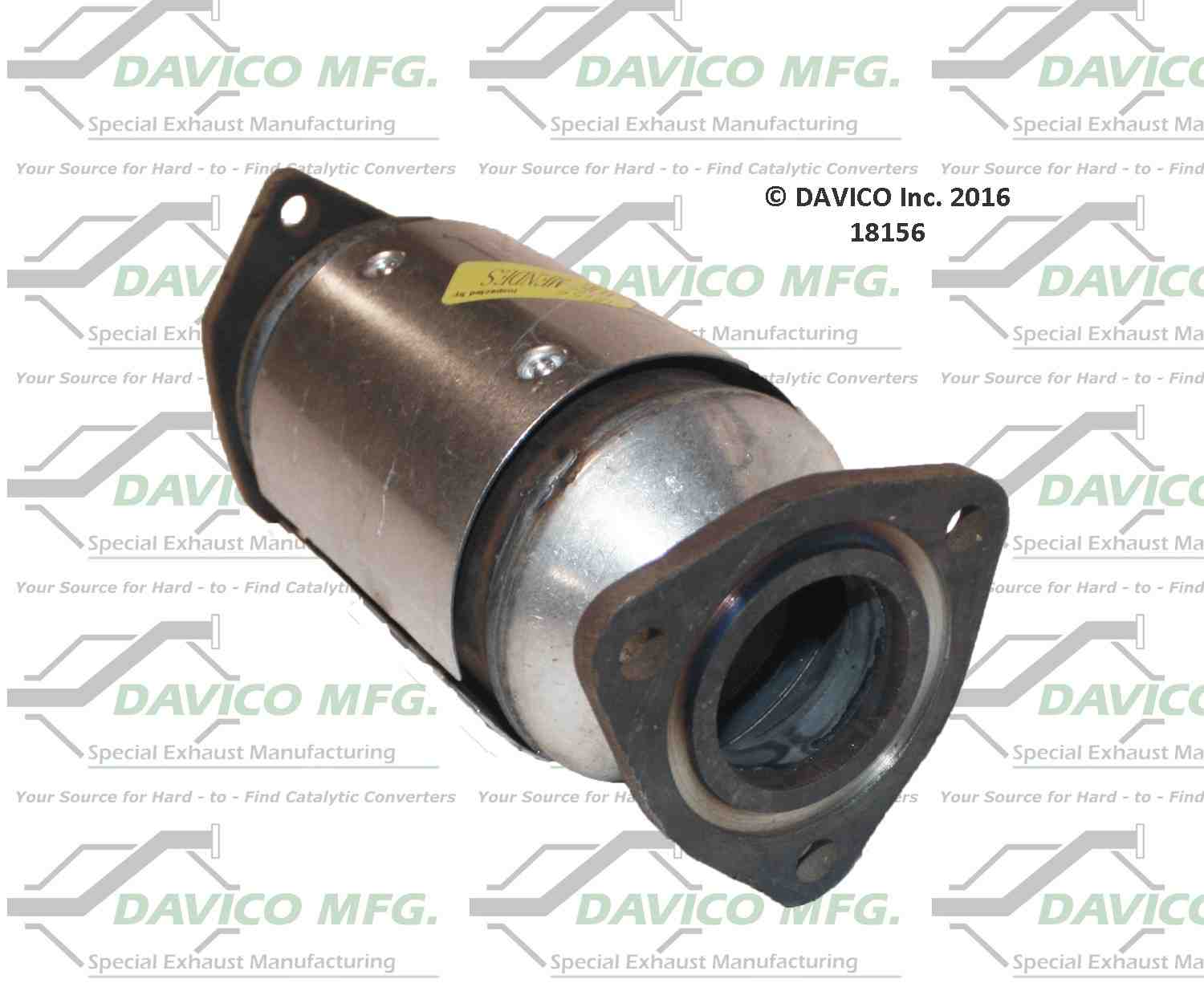 Davico Mfg Exact-Fit Catalytic Converter 18156