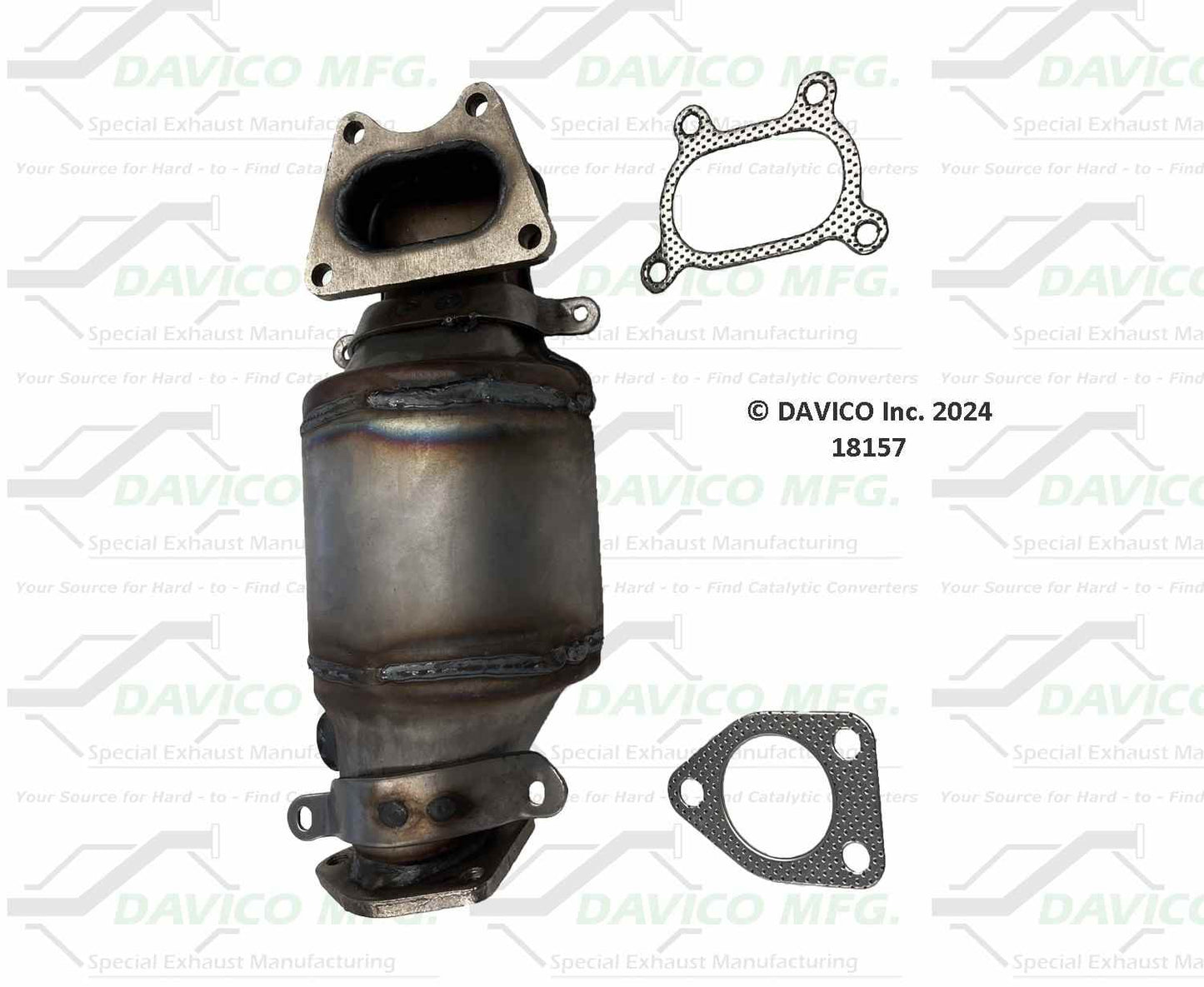 Davico Mfg Exact-Fit Catalytic Converter - Pre converter 18157