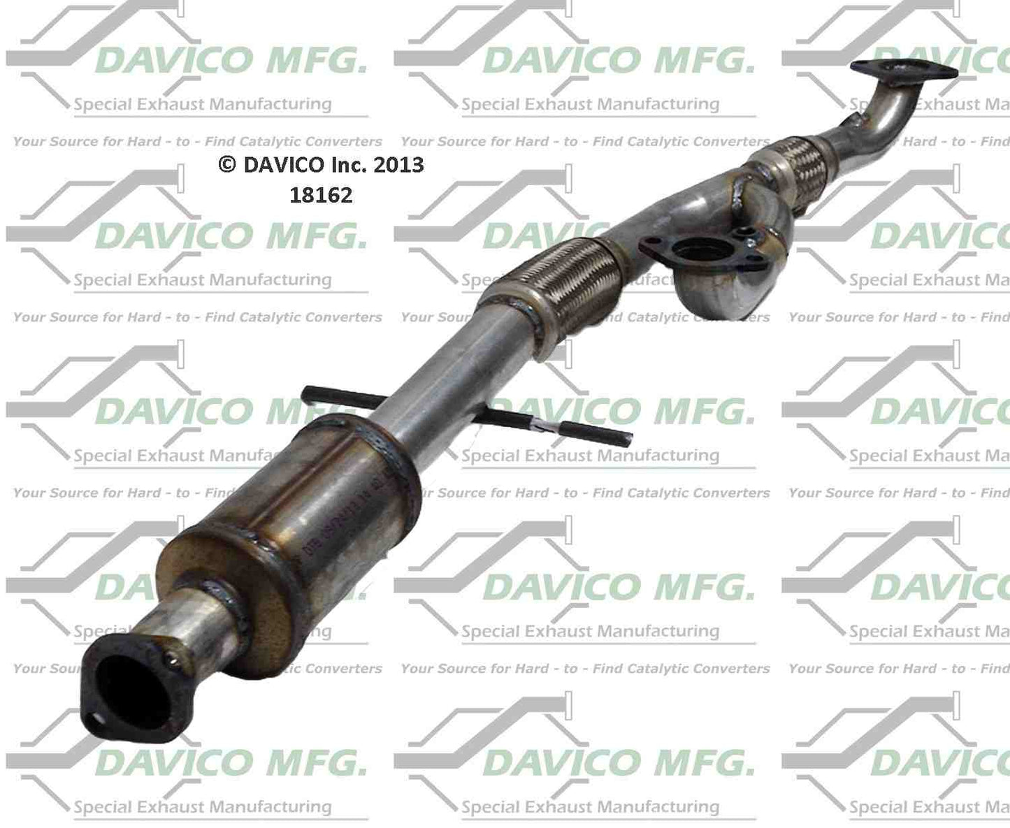 Davico Mfg Exact-Fit Catalytic Converter 18162