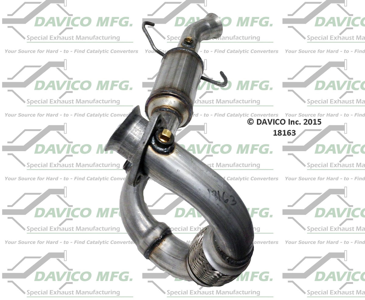 Davico Mfg Exact-Fit Catalytic Converter 18163