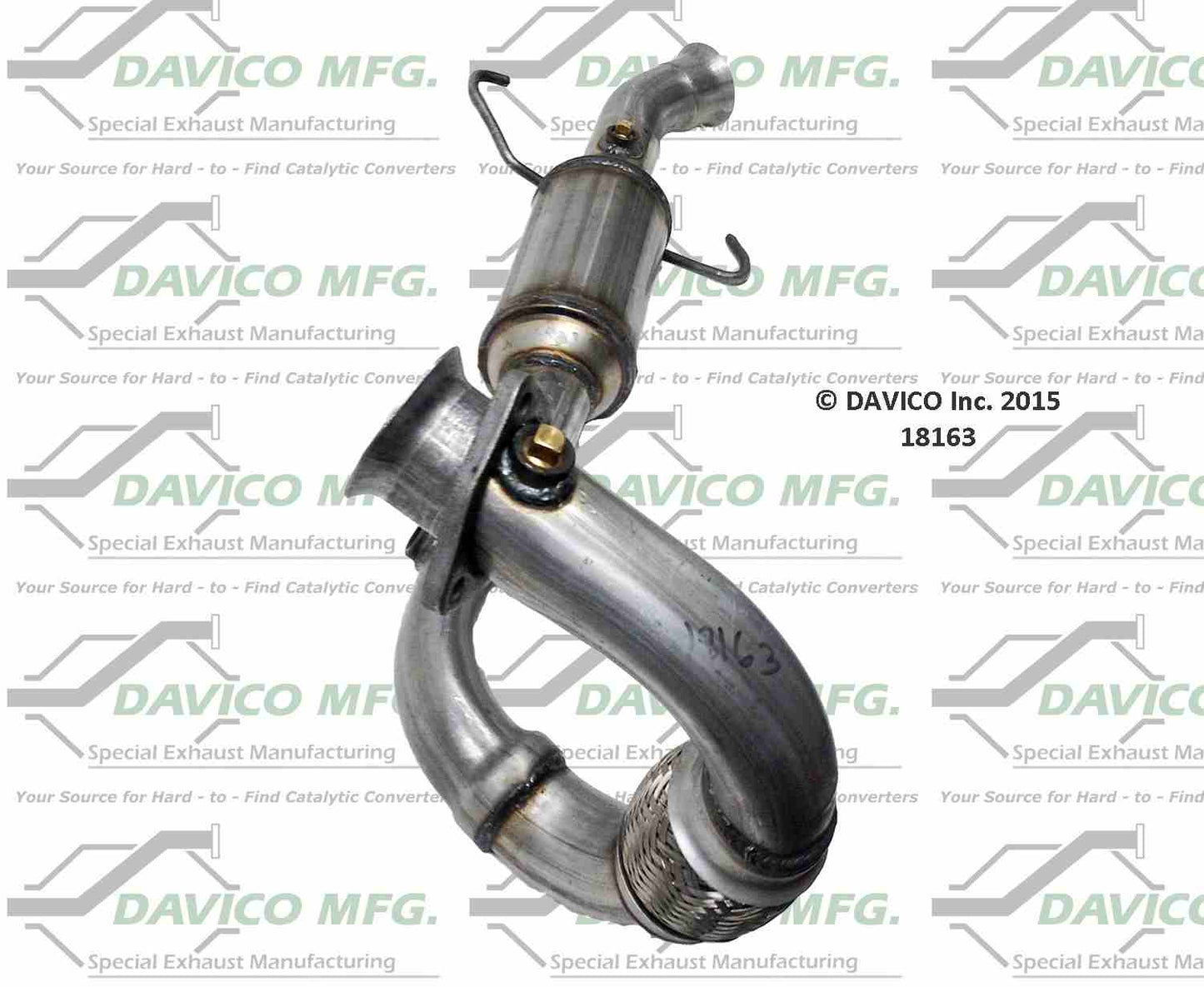 Davico Mfg Exact-Fit Catalytic Converter 18163