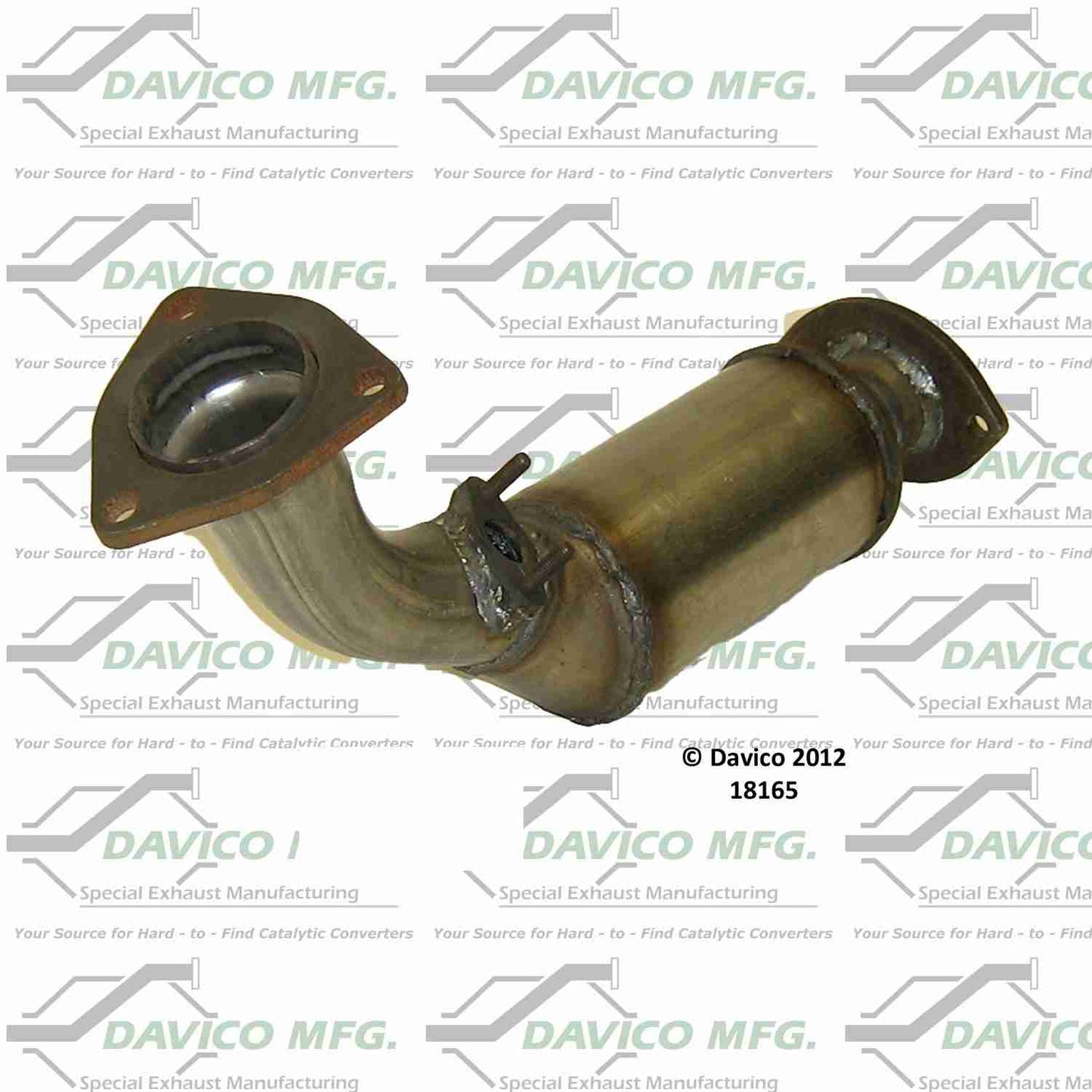 Davico Mfg Exact-Fit Catalytic Converter 18165