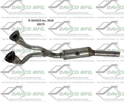 Davico Mfg Exact-Fit Catalytic Converter 18175