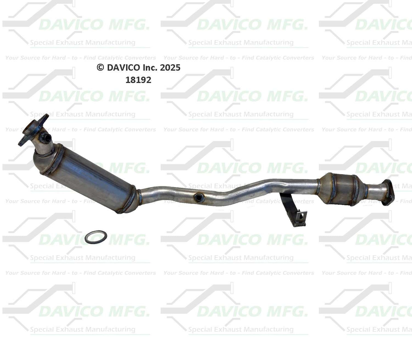 Davico Mfg Exact-Fit Catalytic Converter 18192