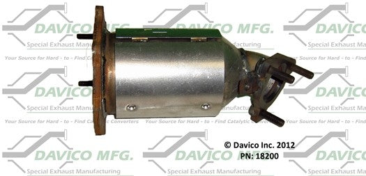 Davico Mfg Exact-Fit Catalytic Converter 18200