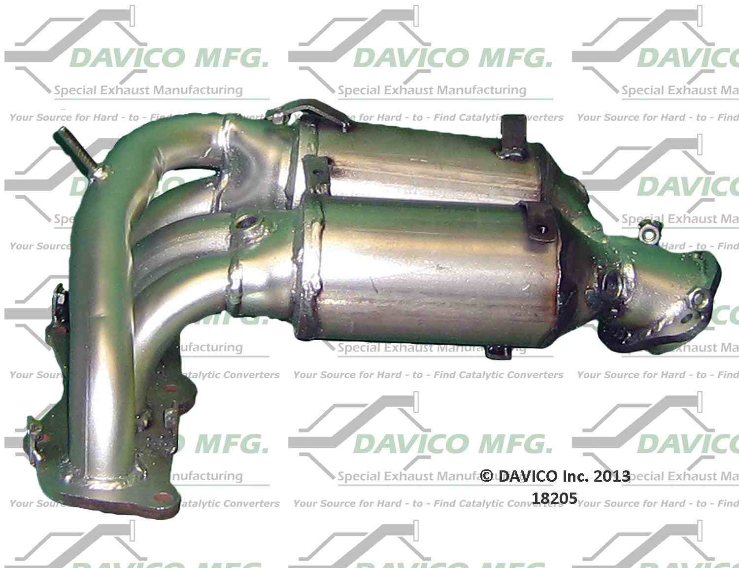 Davico Mfg Exact-Fit Catalytic Converter - Manifold 18205