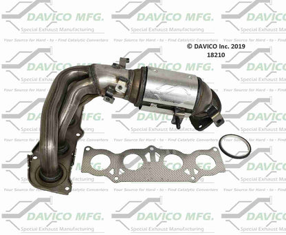 Davico Mfg Exact-Fit Catalytic Converter - Manifold 18210