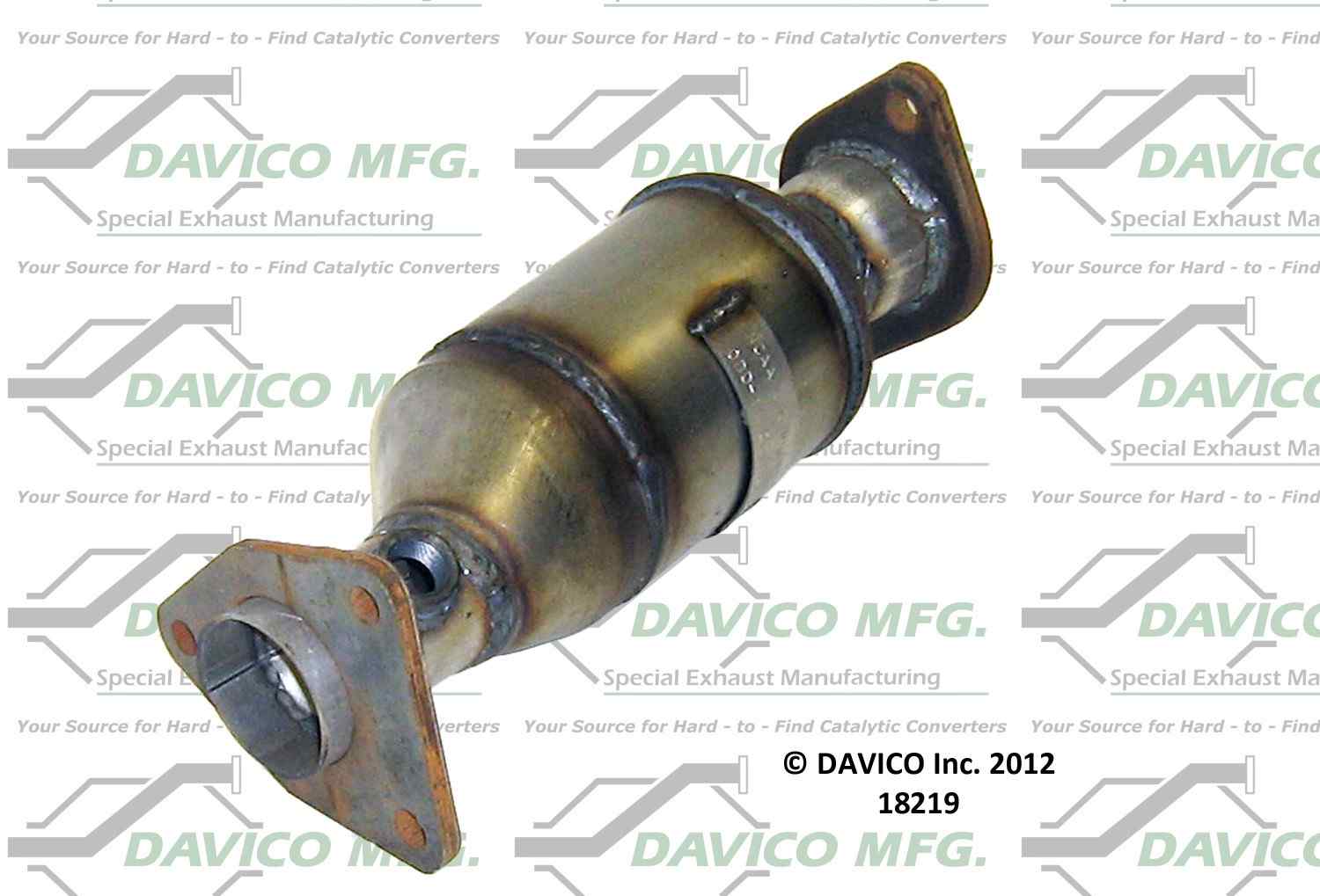 Davico Mfg Exact-Fit Catalytic Converter 18219
