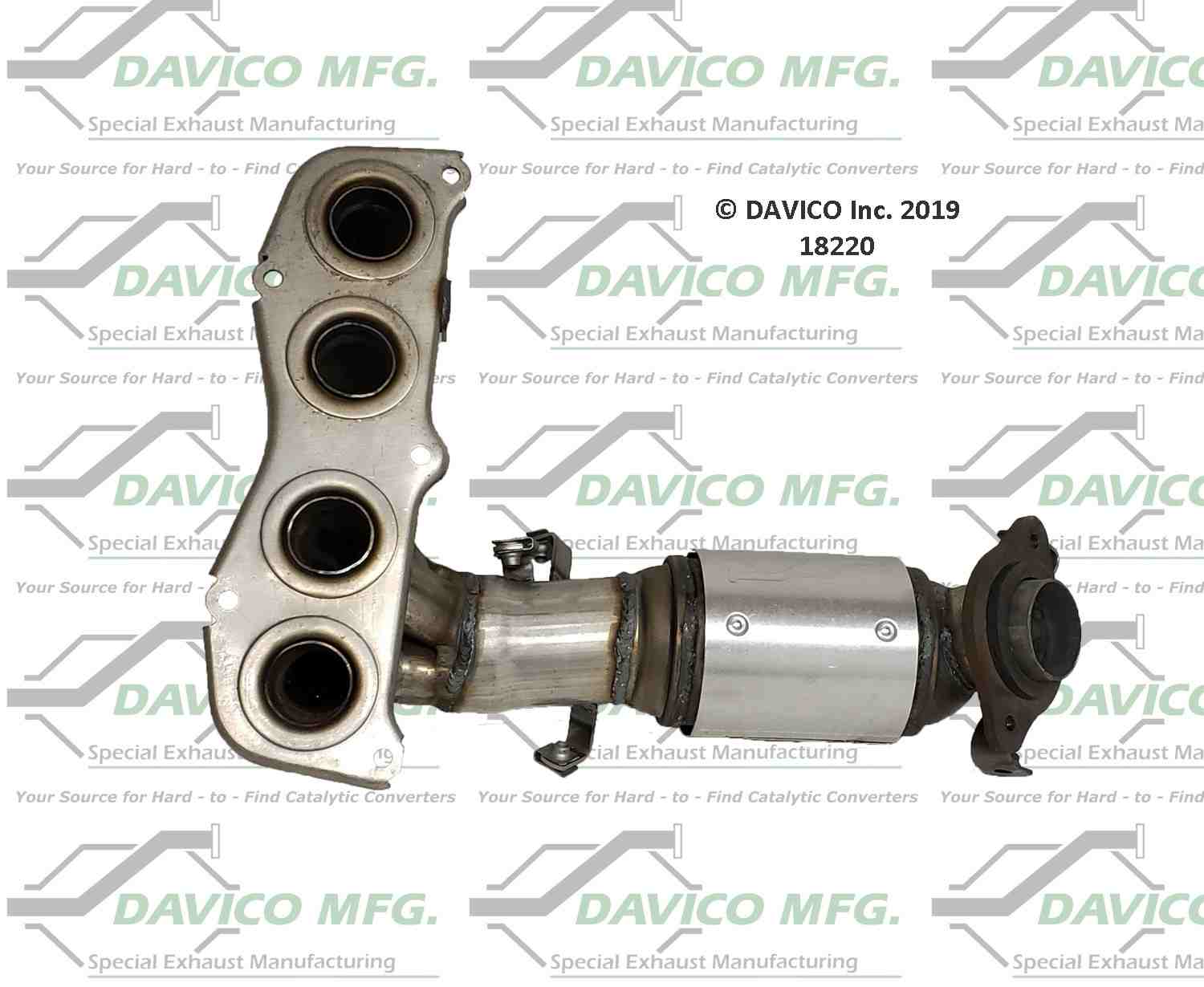 Davico Mfg Exact-Fit Catalytic Converter 18220