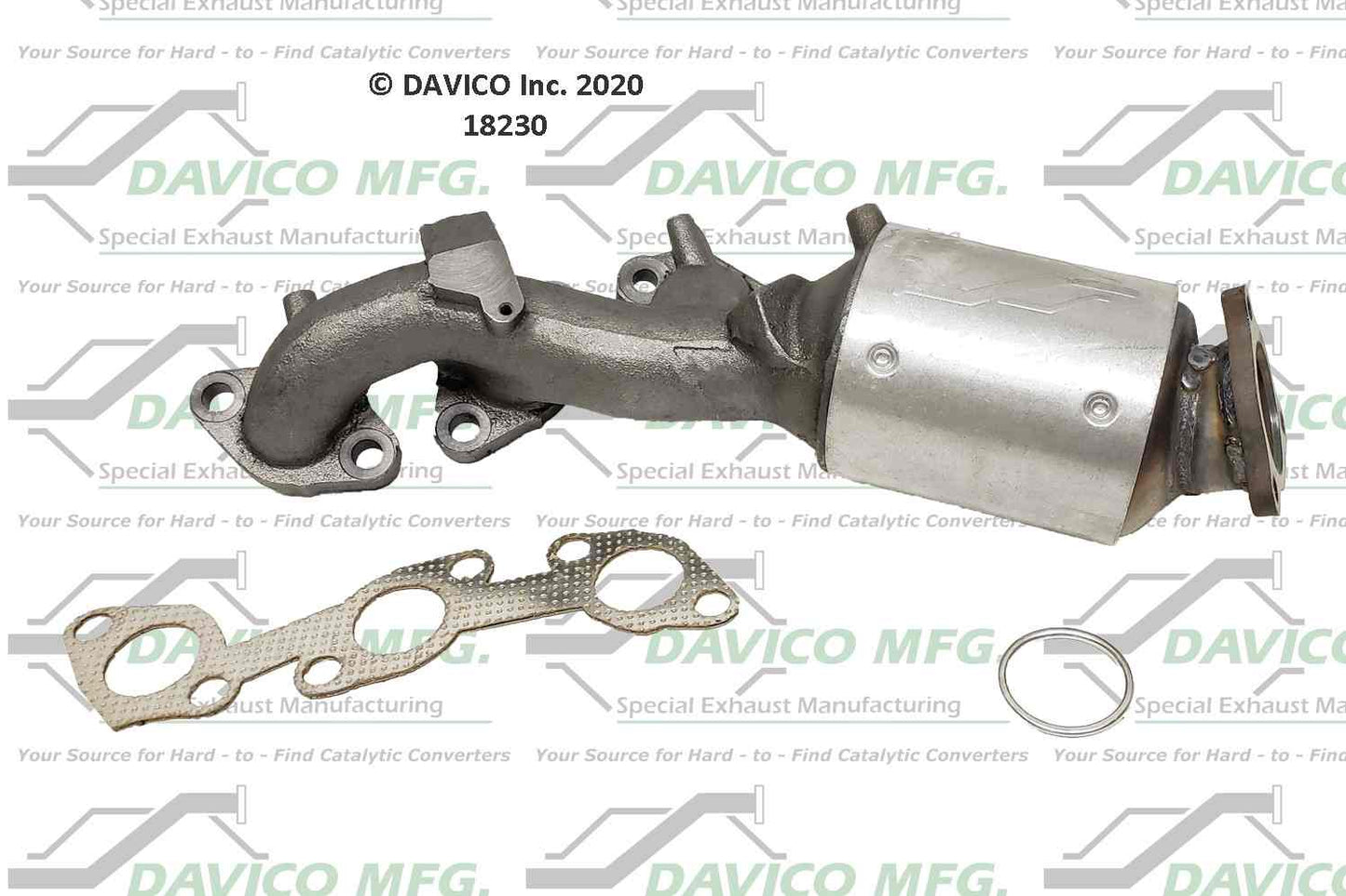 Davico Mfg Exact-Fit Catalytic Converter - Manifold 18230