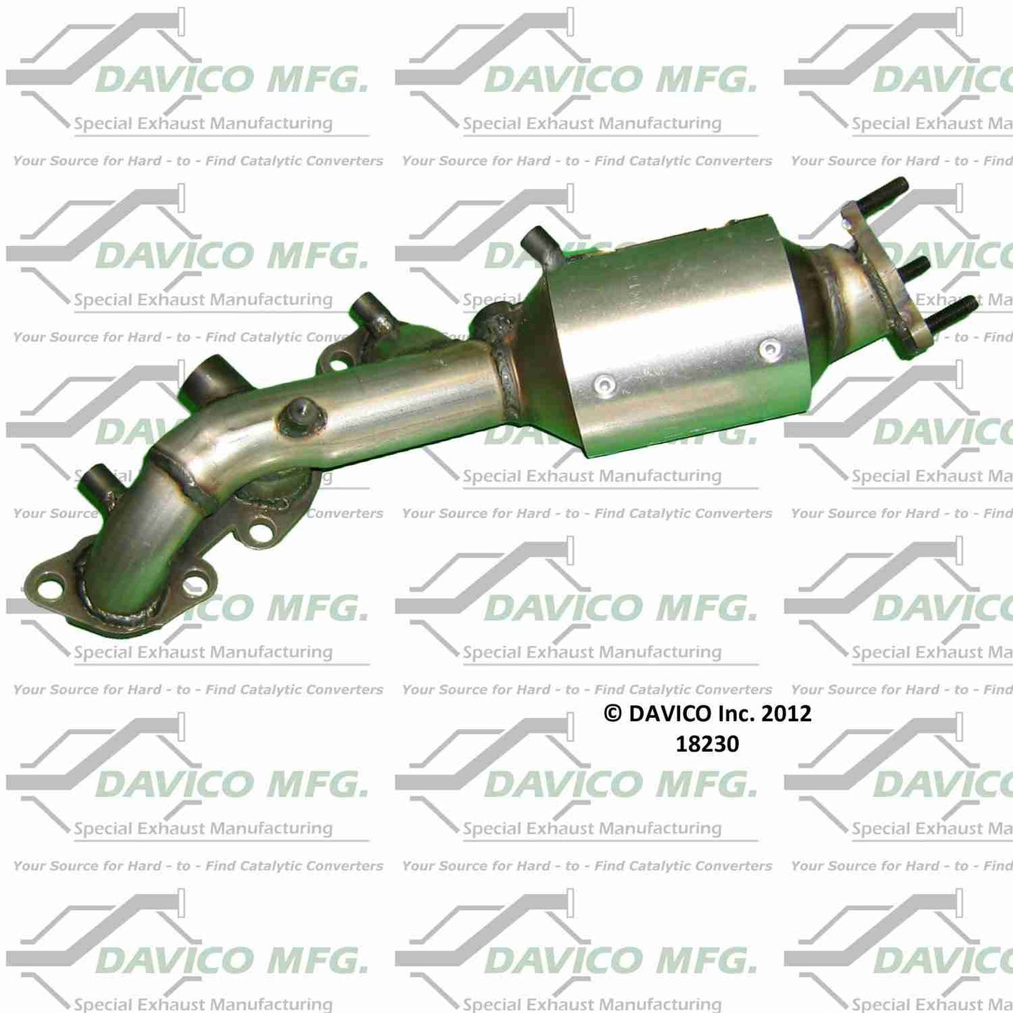Davico Mfg Exact-Fit Catalytic Converter - Manifold 18230