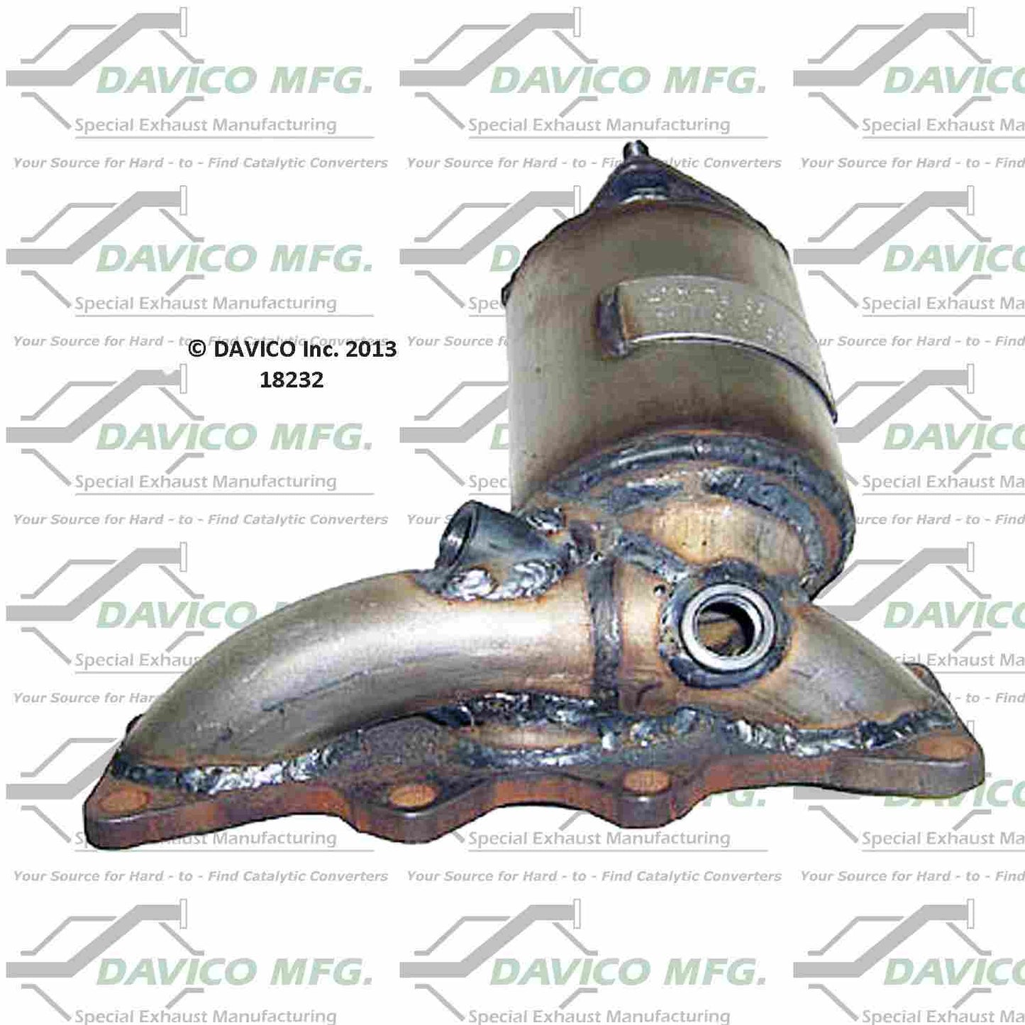 Davico Mfg Exact-Fit Catalytic Converter - Manifold 18232