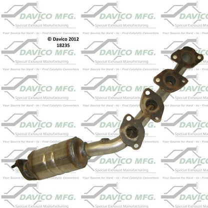 Davico Mfg Exact-Fit Catalytic Converter - Manifold 18235