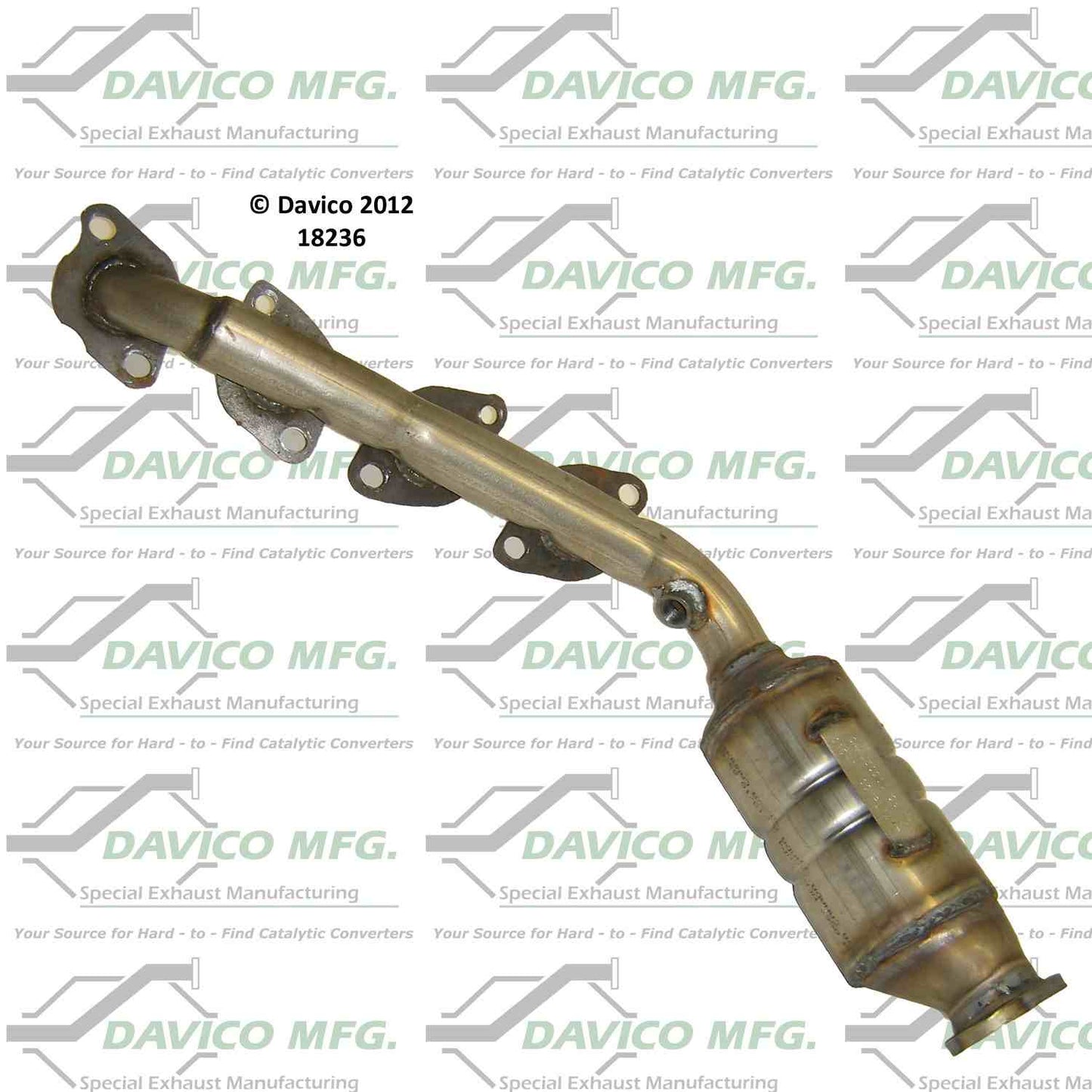 Davico Mfg Exact-Fit Catalytic Converter - Manifold 18236