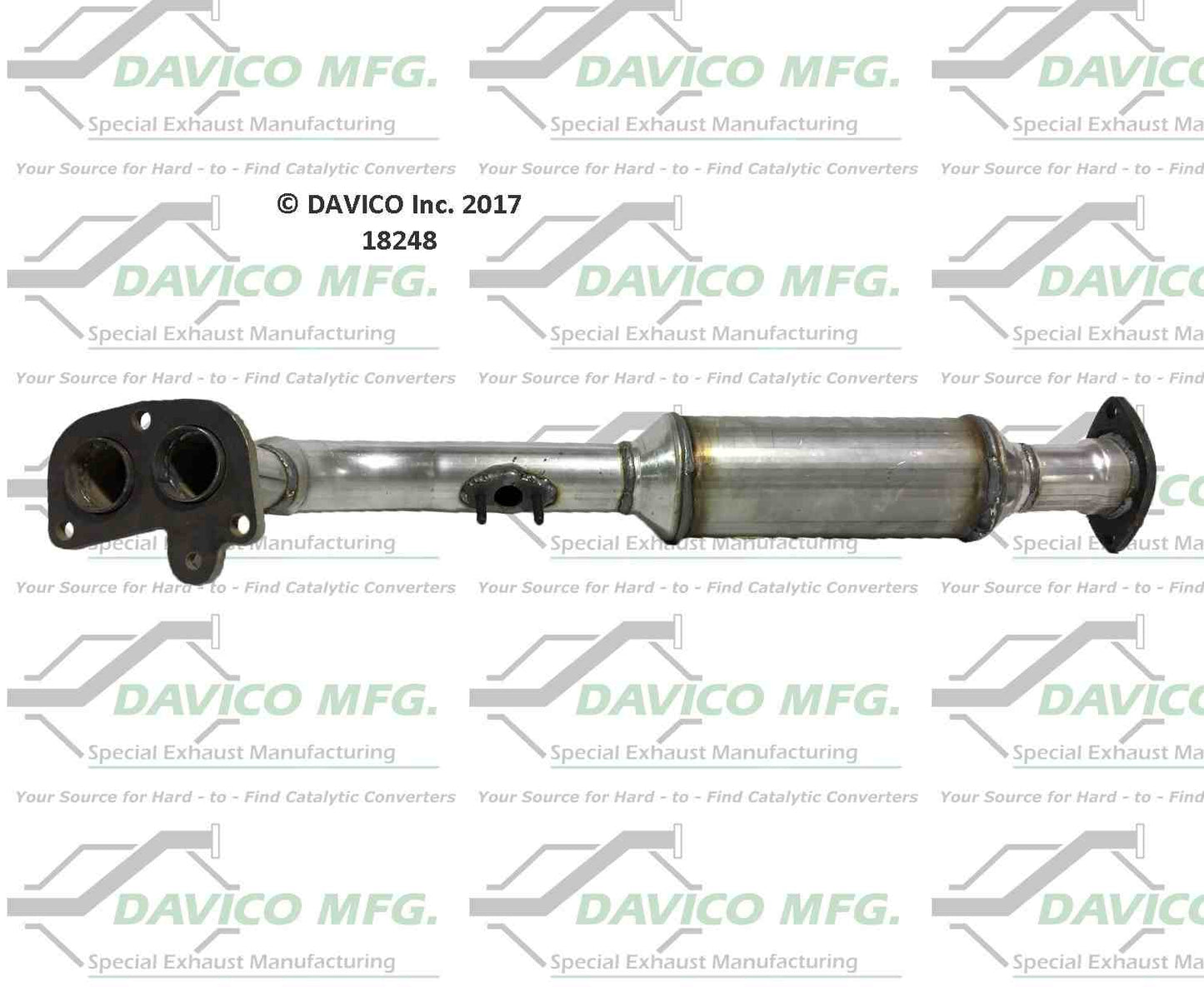 Davico Mfg Exact-Fit Catalytic Converter 18248