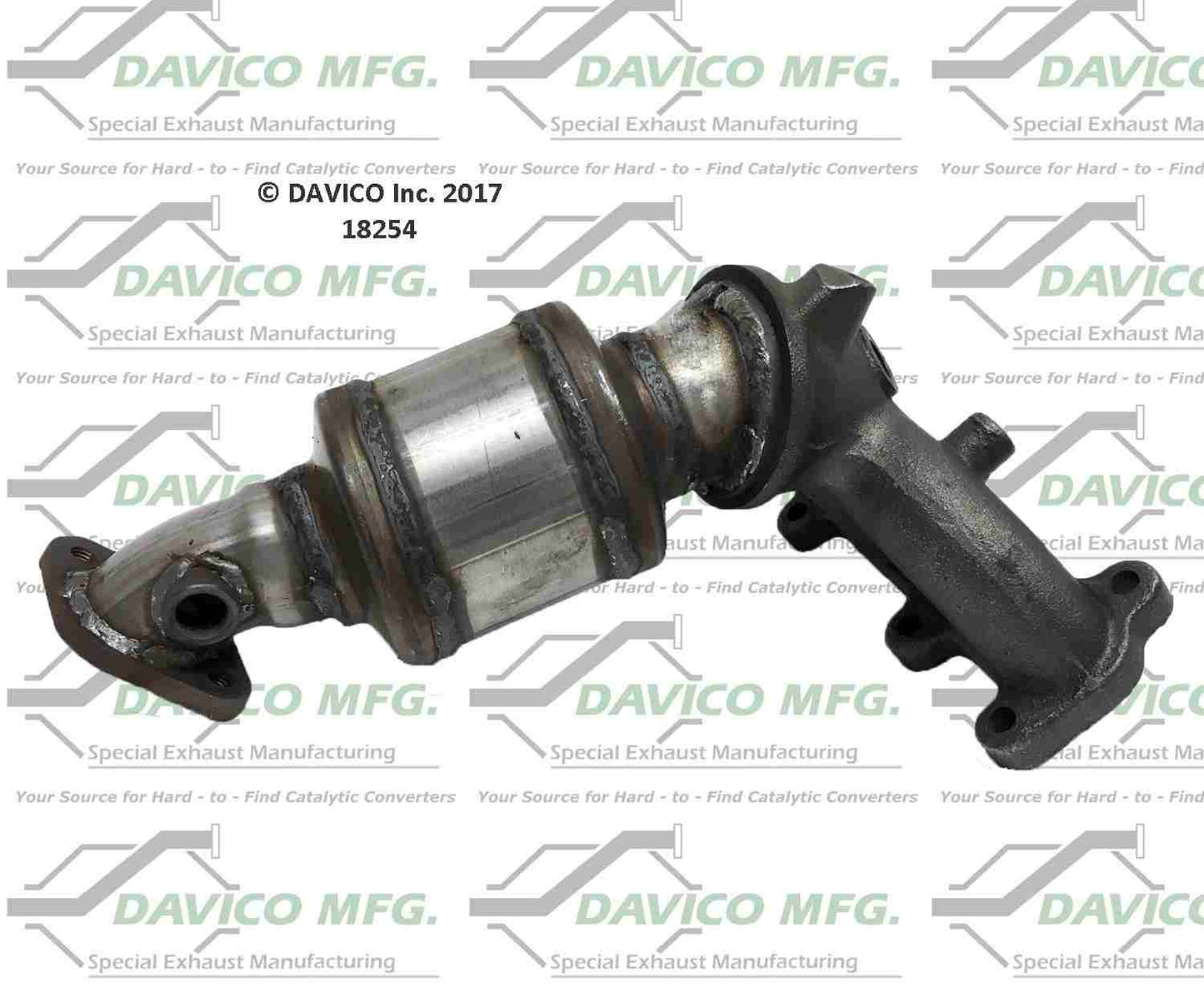 Davico Mfg Exact-Fit Catalytic Converter - Manifold 18254