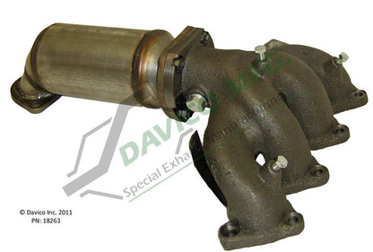 Davico Mfg Exact-Fit Catalytic Converter - Manifold 18263