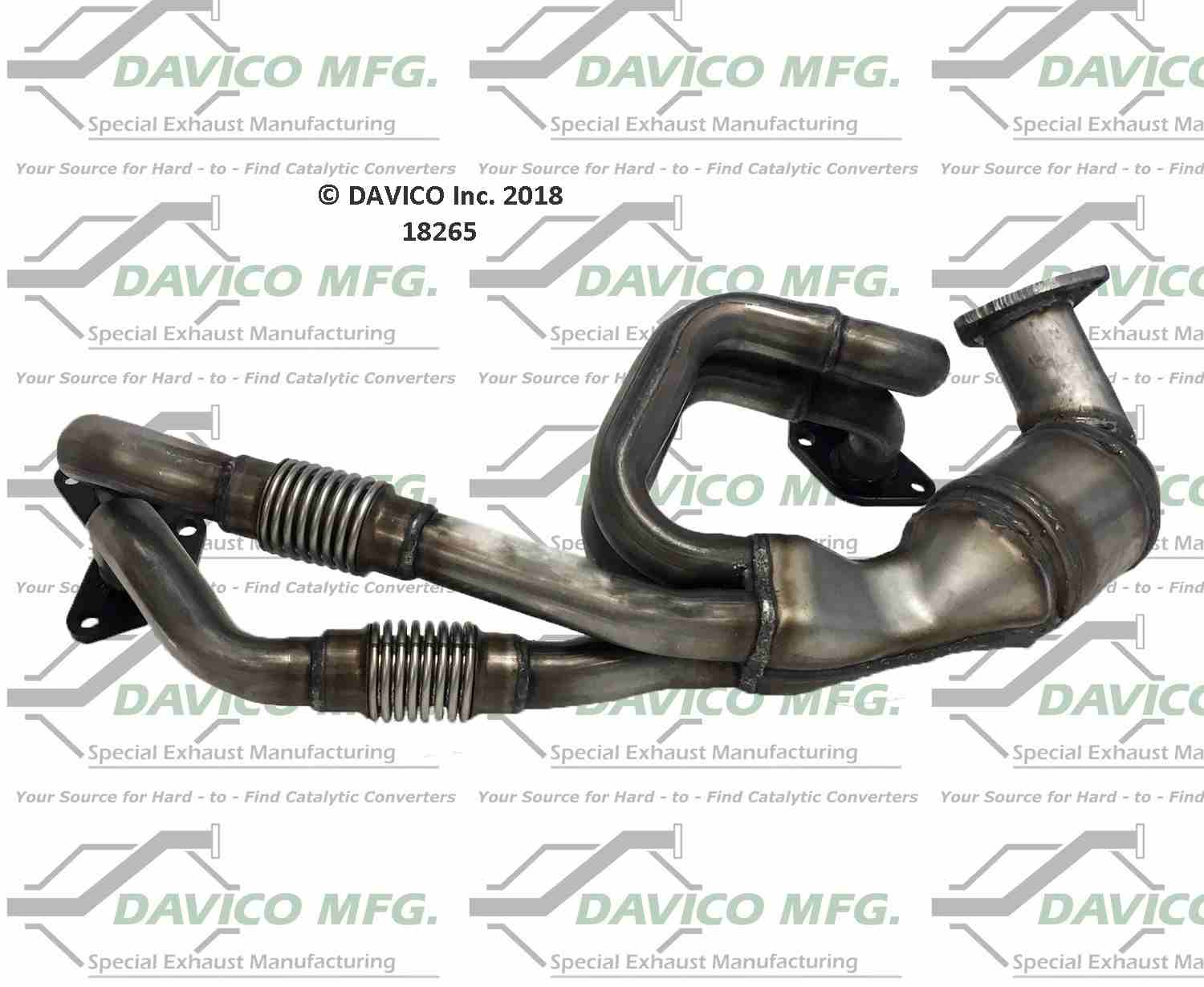 Davico Mfg Exact-Fit Catalytic Converter 18265