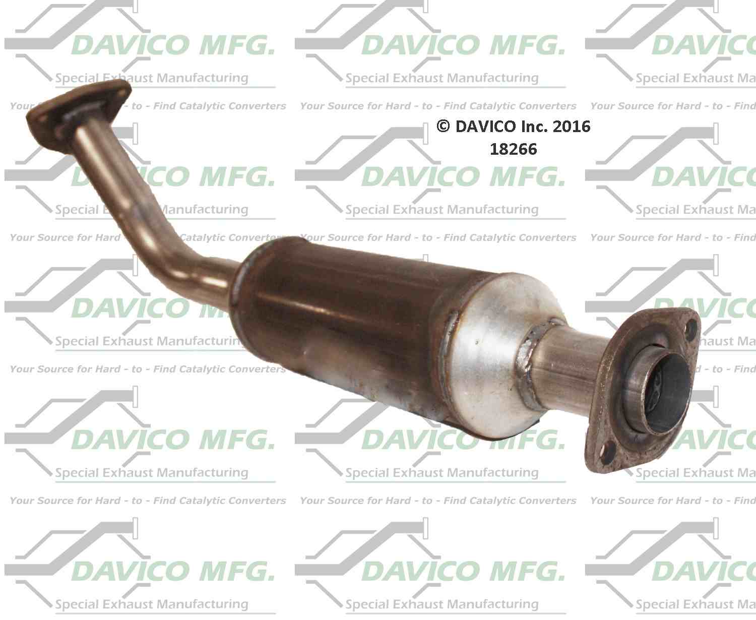 Davico Mfg Exact-Fit Catalytic Converter 18266