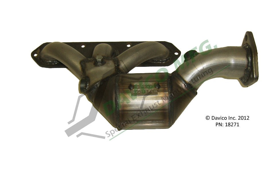 Davico Mfg Exact-Fit Catalytic Converter - Manifold 18271