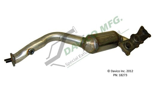 Davico Mfg Exact-Fit Catalytic Converter - Manifold 18273