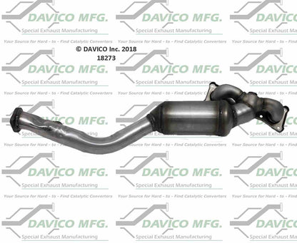 Davico Mfg Exact-Fit Catalytic Converter - Manifold 18273