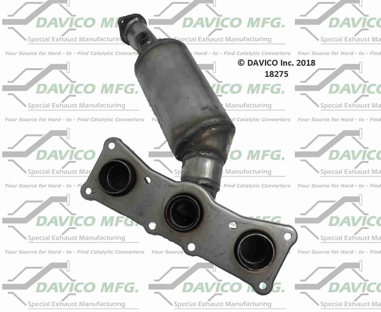 Davico Mfg Exact-Fit Manifold Converter 18275