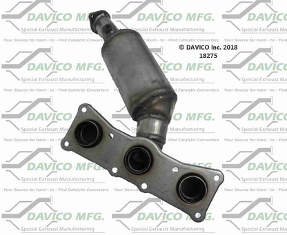 Davico Mfg Exact-Fit Manifold Converter 18275
