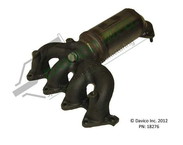 Davico Mfg Exact-Fit Catalytic Converter - Manifold 18276