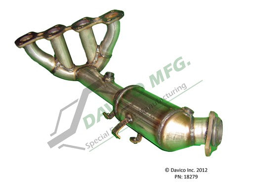 Davico Mfg Exact-Fit Catalytic Converter - Manifold 18279