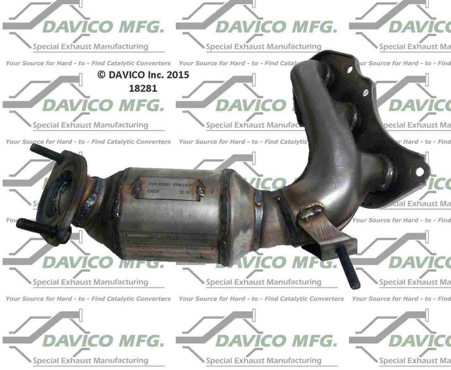 Davico Mfg Exact-Fit Catalytic Converter - Manifold 18281