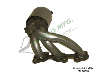 Davico Mfg Exact-Fit Catalytic Converter - Manifold 18288