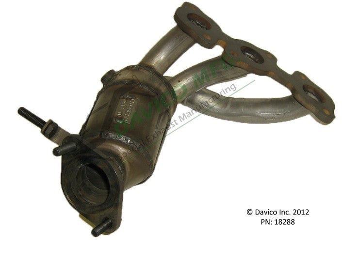 Davico Mfg Exact-Fit Catalytic Converter - Manifold 18288