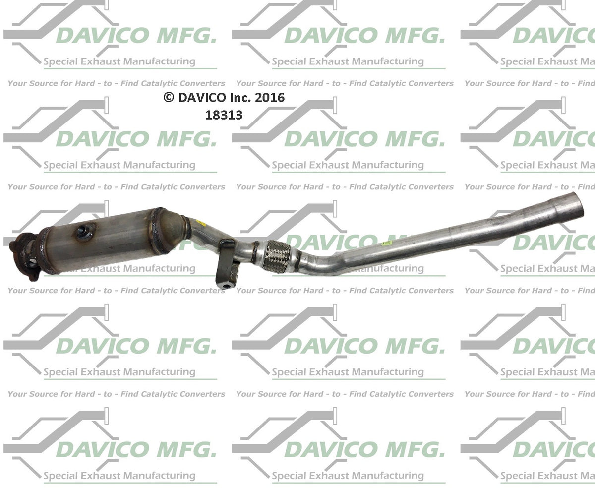 Davico Mfg Exact-Fit Catalytic Converter 18313