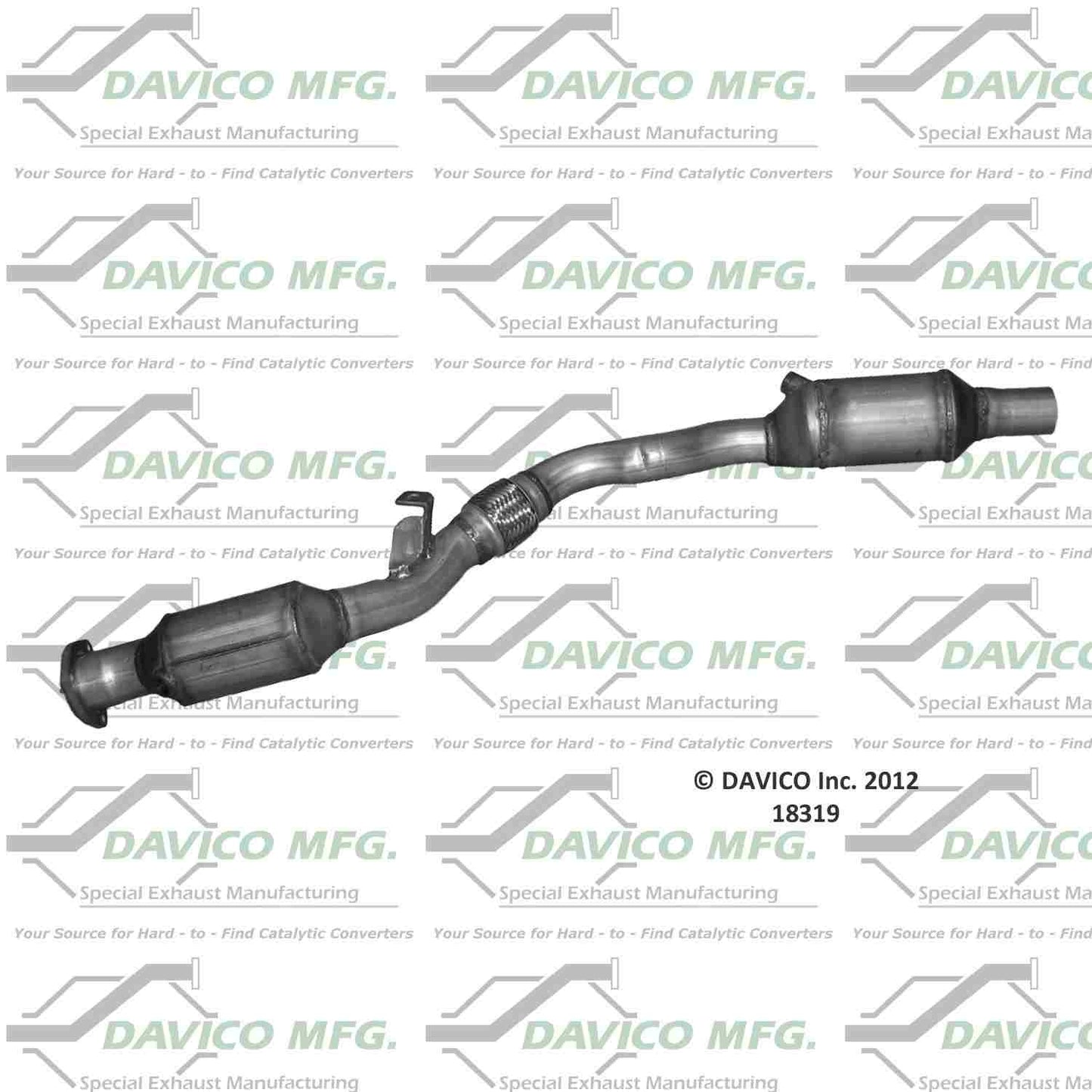 Davico Mfg Catalytic Converter 18319