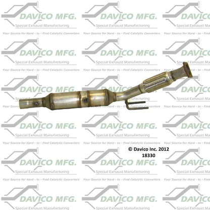 Davico Mfg Exact-Fit Catalytic Converter 18330