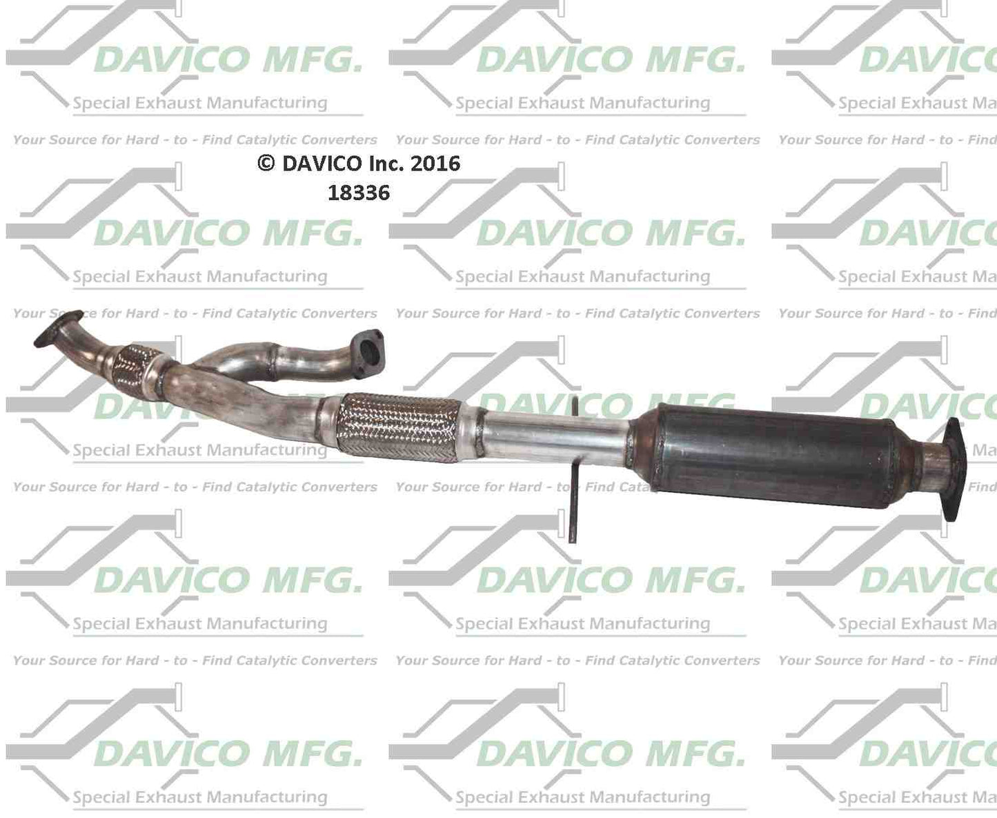 Davico Mfg Exact-Fit Catalytic Converter 18336